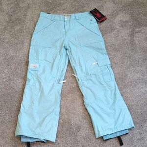 💙NWT Spyder Light Blue Ski Pants Women's size 8 💙
